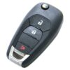 2016-2020 Chevrolet Cruze XL8 434 MHz 3-Button Flip Key Fob Remote (FCC: LXP-T004, P/N: 13514134)