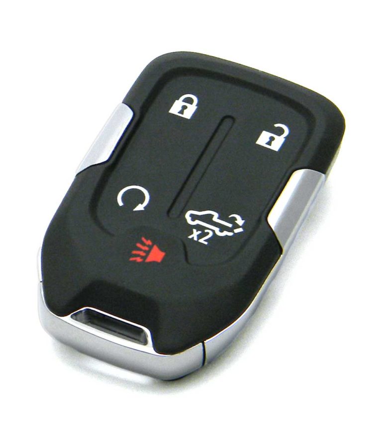 20212022 GMC Sierra 5Button Smart Key Fob Remote (HYQ1ES, 13522904)