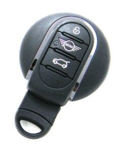 Alternative view of 2014-2018 MINI Cooper 3-Button Smart Key Fob Remote (FCC: NBGIDGNG1, P/N: 9367409-01)