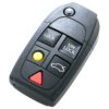 2004-2007 Volvo V70 5-Button Flip Key Fob Remote (FCC: LQNP2T-APU, P/N: 8688799, 8626556)