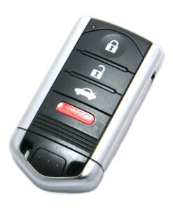 Alternative view of 2013-2015 Acura ILX 4-Button Smart Key Fob Remote Memory #1 (FCC: KR5434760, P/N: 72147-TX6-A01)