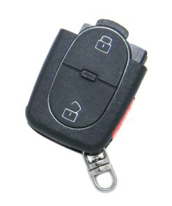 Alternative view of 1998-2002 Audi A4 3-Button Key Fob Remote (FCC: MZ241081964, P/N: 4D0 837 231 D)
