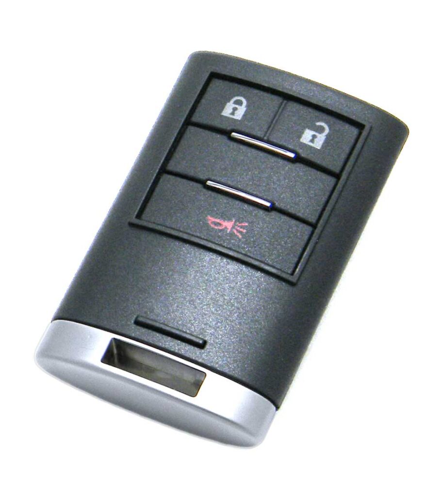 Cadillac SRX Keyless Entry Remote Key Fob Programming Instructions