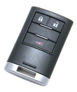 Alternative view of 2010-2014 Cadillac SRX 3-Button Smart Key Fob Remote (FCC: NBG009768T, P/N: 20984232, 22865378, 25959015)