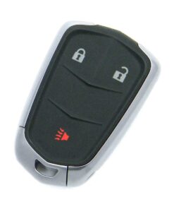 Alternative view of 2015-2016 Cadillac SRX 3-Button Smart Key Fob Remote (FCC: HYQ2AB, P/N: 13598525, 13580797)