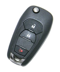 Alternative view of 2019-2021 Chevrolet Spark 3-Button Flip Key Fob Remote (FCC: LXP-T003, P/N: 13522783, 13529062)