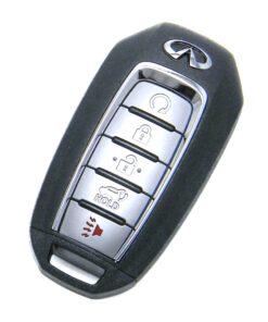 Alternative view of 2019-2020 Infiniti QX60 5-Button Smart Key Fob Remote (FCC: KR5TXN7, P/N: 285E3-9NR5A)