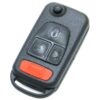 1999 Mercedes Benz S320 4-Button Flip Key Fob Remote (FCC: NCZ MB1K, P/N: KPT6095)
