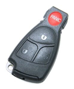 Alternative view of 2000-2006 Mercedes Benz S-Class 4-Button Key Fob Remote (FCC: IYZW169, IYZ3312, KR55WK47292)