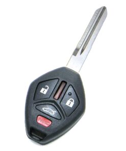 Alternative view of 2006-2007 Mitsubishi Galant 4-Button Remote Head Key Fob (FCC: OUCG8D-620M-A, P/N: MN141381)