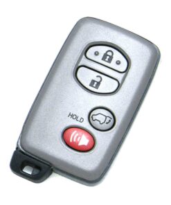 Alternative view of 2009-2011 Toyota Venza 4-Button Smart Key Fob (FCC: HYQ14ACX, P/N: 89904-0T020)