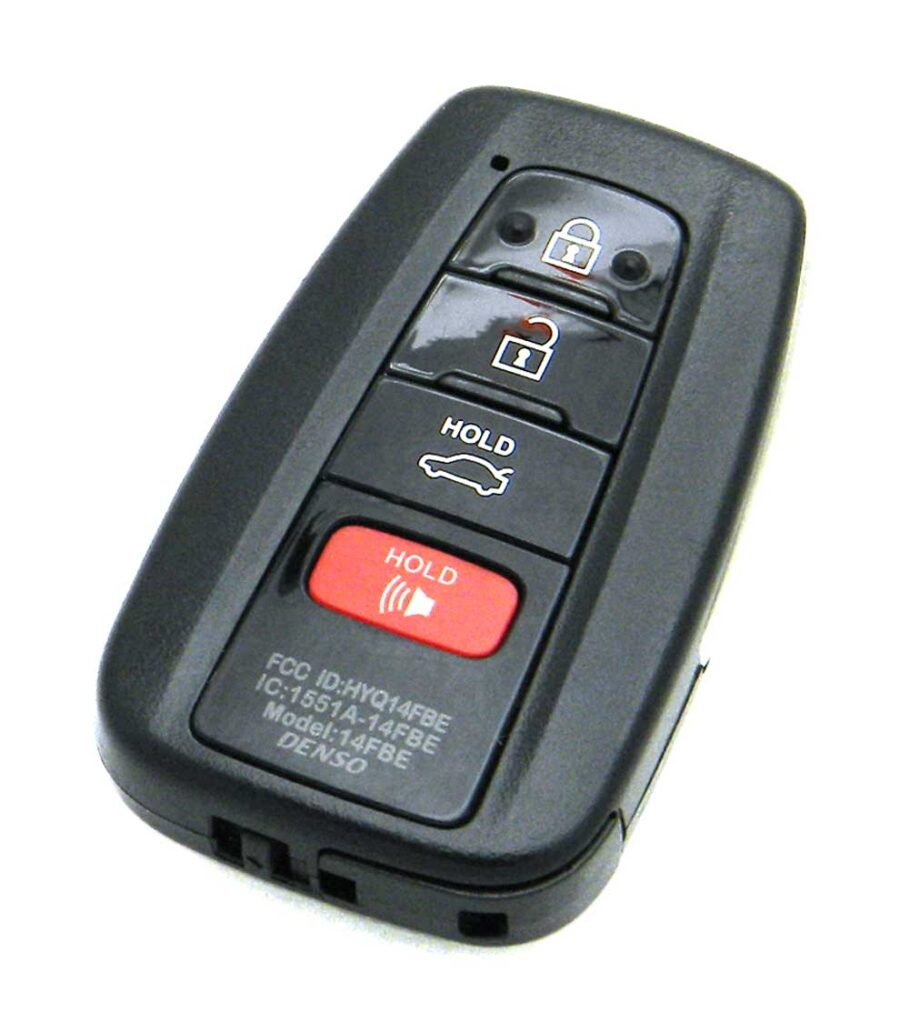 Toyota Avalon Keyless Entry Remote Fob Programming Instructions