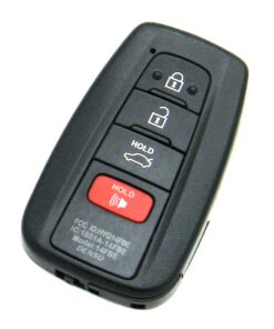 Alternative view of 2019-2020 Toyota Avalon 4-Button Smart Key Fob (FCC: HYQ14FBE, P/N: 8990H-07010, Board: 231451-0410)