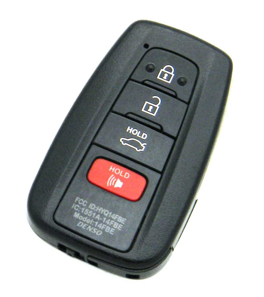 Toyota Avalon Keyless Entry Remote Fob Programming Instructions