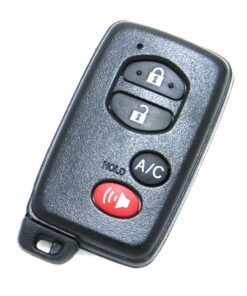 Alternative view of 2010-2015 Toyota Prius 4-Button Smart Key Fob (FCC: HYQ14ACX, P/N: 89904-47420, 89904-47150, 89904-47350, 89904-47351, Board: 271451-5290)