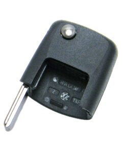 Alternative view of Replacement Volkswagen Flip Key (FCC: NBG92596263, P/N: HLO1J0959753DC)