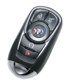 Alternative view of 2018-2021 Buick Enclave 5-Button Smart Key Fob Remote (FCC: HYQ4EA, P/N: 13532751)