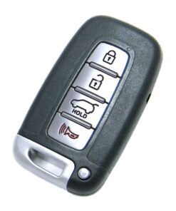 Alternative view of 2009-2011 Kia Borrego 4-Button Smart Key Fob Remote (FCC: SY5HMFNA04, P/N: 95440-2J850, 95440-2J750)