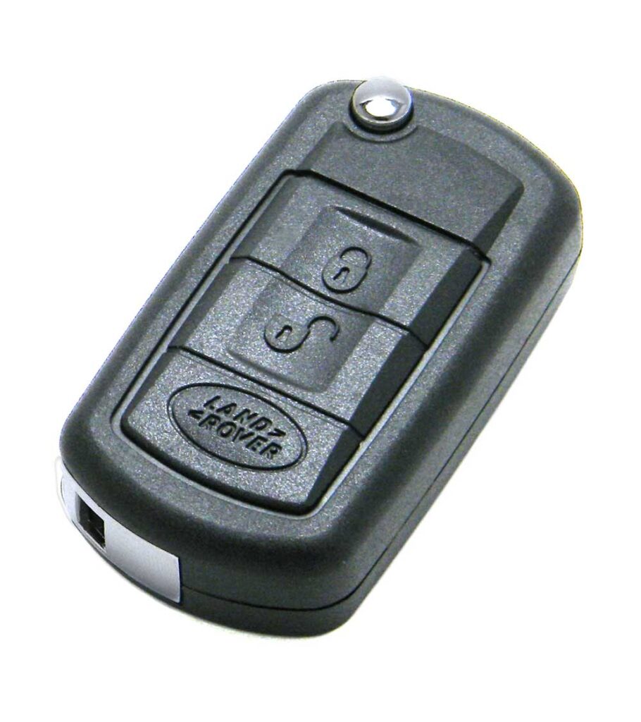 2005-2009 Land Rover LR3 3-Button Flip Key Fob Remote (NT8-15K6014CFFTXA)