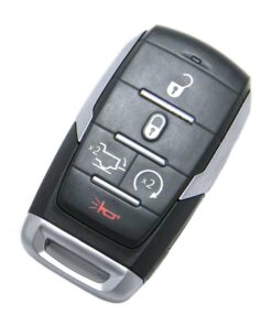 Alternative view of 2021-2024 RAM 1500 2500 TRX Truck 5-Button Smart Key Fob Remote (FCC: OHT-4882056, P/N: 68442917, 68584161, 68575612, 68312808)