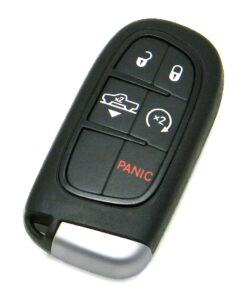 Alternative view of 2013-2018 RAM Truck 5-Button Smart Key Fob Remote (FCC: GQ4-54T, P/N: 68159657)