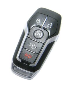 Alternative view of 2014-2016 Lincoln MKC 5-Button Smart Key Fob Remote (FCC: M3N-A2C31243300, P/N: 164-R8106)
