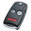 2007-2013 Acura MDX 3-Button Flip Key Fob Remote Memory #2 (FCC: N5F0602A1A, P/N: 35111-STX-327)