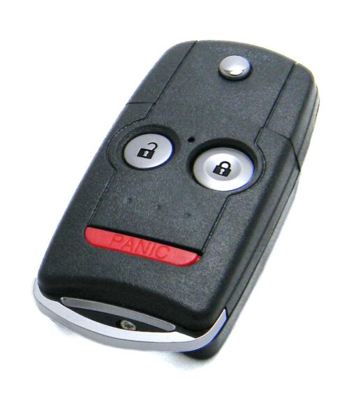2007-2013 Acura RDX 3-Button Flip Key Fob Remote Non Memory (FCC: N5F0602A1A, P/N: 35111-STK-315, 35111-STK-305)