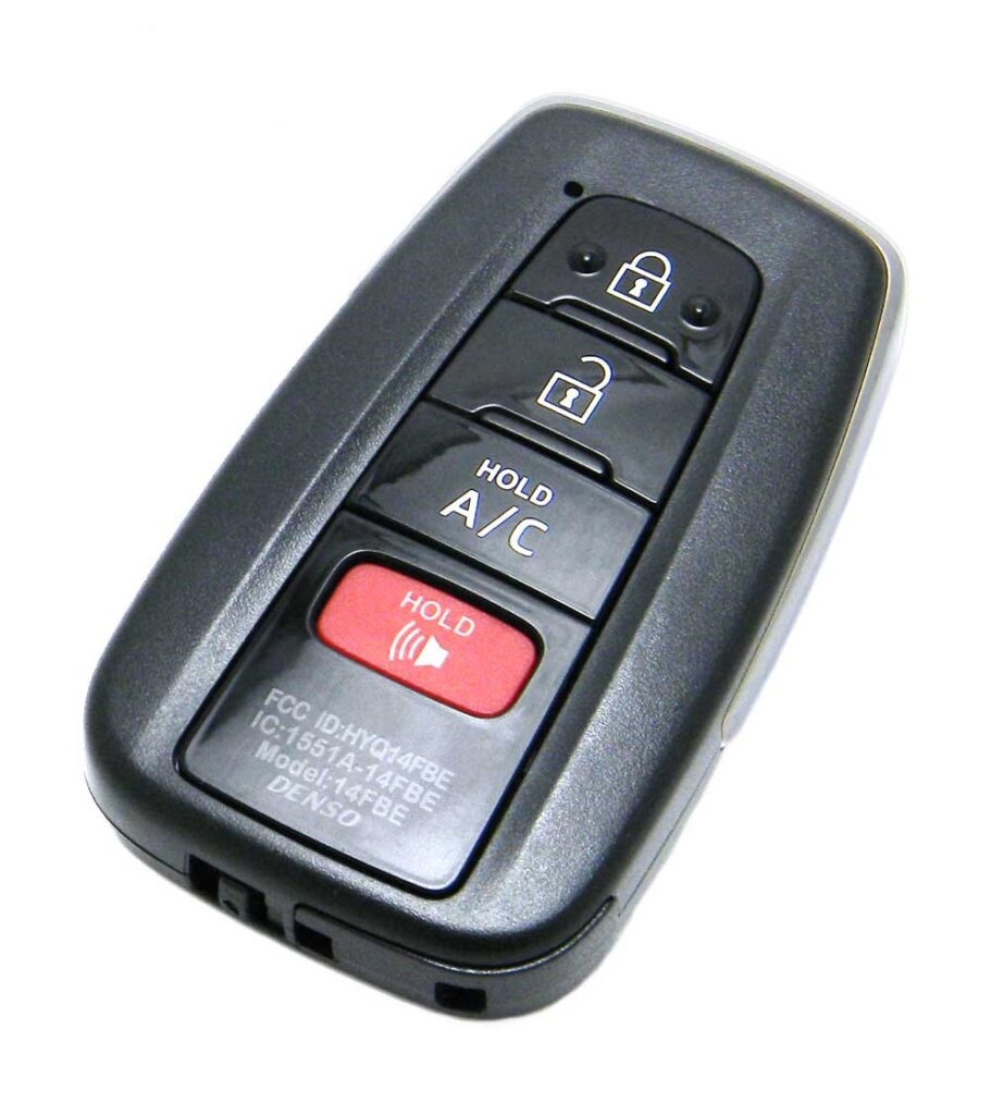2020-2022 Toyota Avalon 4-Button Smart Key Fob Remote (HYQ14FBC, 8990H ...