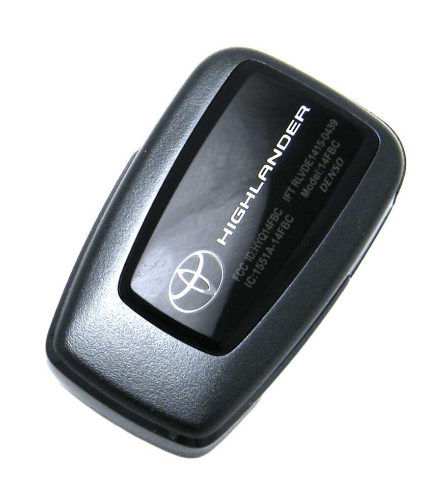 2020-2022 Toyota Highlander 3-Button Smart Key Fob Remote (HYQ14FBC ...