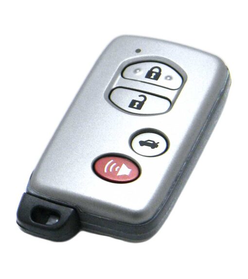 2009-2010 Toyota Corolla 4-Button Smart Key Fob (FCC: HYQ14AAB, P/N: 89904-06040, 89904-06041, 89904-33181, Board: 271451-0140)