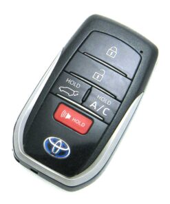 Alternative view of 2021-2024 Toyota RAV4 Prime Hybrid 5-Button Smart Key Fob Remote (FCC: HYQ14FBX, P/N: 8990H-42380, 8990H-42381, 8990H-42382, 8990H-42A50, 8990H-42A51, G Board: 231451-3041)