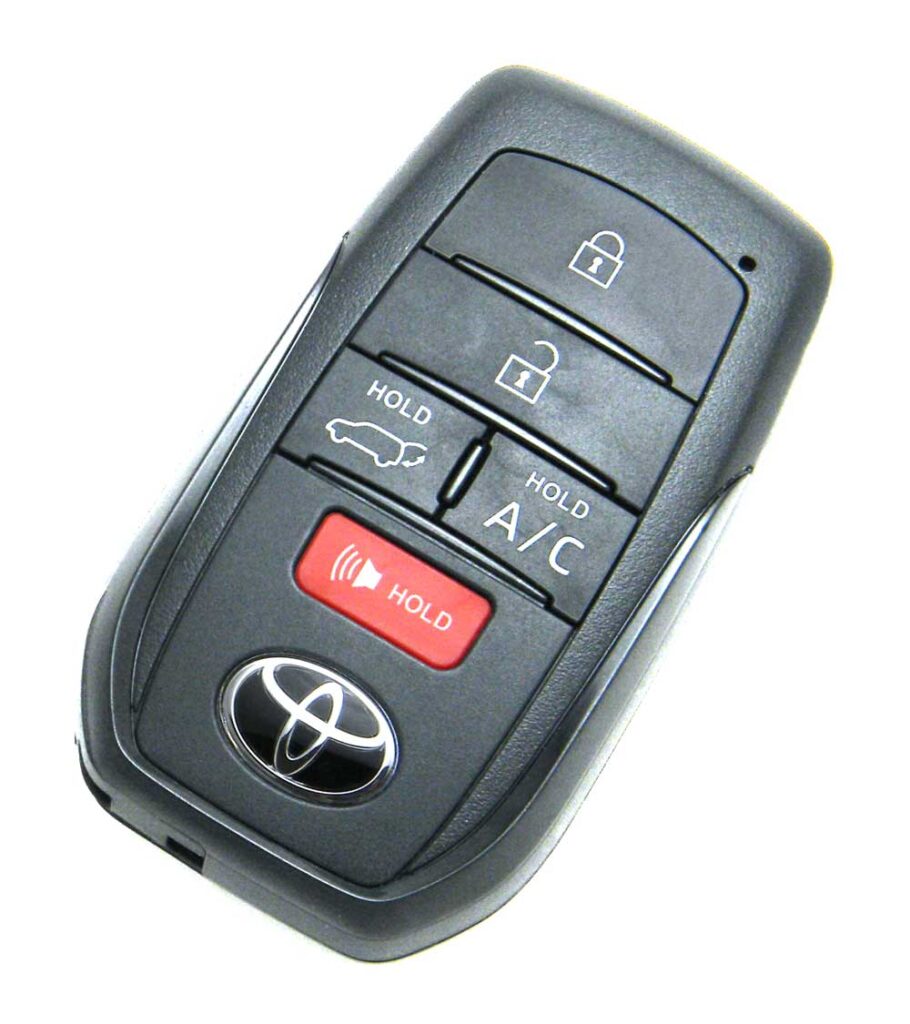 2023-2024 Toyota BZ4X 5-Button Smart Key Fob Remote (HYQ14FBX, 8990H-42520)
