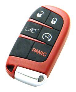 2018-2021 Jeep Grand Cherokee Trackhawk 5-Button Smart Key Fob Remote (FCC: M3N-40821302, P/N: 68340304)
