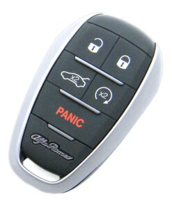 Alternative view of 2017-2022 Alfa Romeo Stelvio 5-Button Smart Key Fob (FCC: KR5ALFA434, P/N: 6EP44LXH, 6WN70LXH)