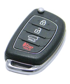 2013-2016 Hyundai Santa Fe 4-Button Flip Key Fob Remote (FCC: TQ8-RKE-3F04, P/N: 95430-4Z100, 95430-4Z001, 95430-4Z101, TRANS ASSY DM-315-GE)