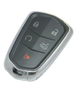 2016-2019 Cadillac CTS-V Sedan 5-Button Smart Key Fob Remote (FCC: HYQ2AB, P/N: 13580811, 13598507, 13510254, 13598530)