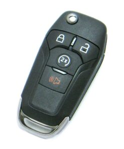 Alternative view of 2017-2020 Ford F-150 Raptor 4-Button Flip Key Fob Remote Start (FCC: N5F-A08TDA, P/N: 164-R8189)