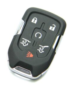 Alternative view of 2015-2020 GMC Yukon 6-Button Smart Key Fob Remote 434 Hz (FCC: HYQ1EA, P/N: 13508283, 13580808)