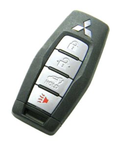 Alternative view of 2021-2024 Mitsubishi Outlander 4-Button Smart Key Fob Remote (FCC: KR5MTXN1, P/N: 8637C254)