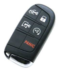 Alternative view of 2022-2024 RAM Promaster 1500 5-Button Smart Key Fob Remote (FCC: M3N-40821302, P/N: 7FF25LXHAB)
