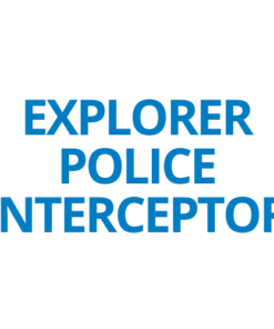 Explorer Police Interceptor