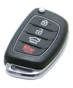 2017-2018 Hyundai Elantra 4-Button Flip Key Fob Remote (FCC: OKA-NO38, P/N: 95430-F2001)