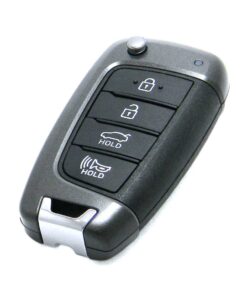 2023-2025 Hyundai Elantra 4-Button Flip Key Fob Remote (FCC: NYOMBEC4TX2004, P/N: 95430-AA600)