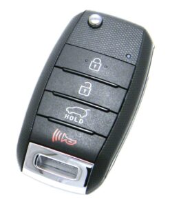 Alternative view of 2014-2016 Kia Sportage 4-Button Flip Key Fob Remote (FCC: NYODD4TX1306-TFL, P/N: 95430-3W350)