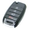 2014-2015 Kia Optima 4-Button Flip Key Fob Remote (FCC: NYODD4TX1306-TFL, P/N: 95430-2T550, 95430-2T560)