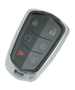 Alternative view of 2017-2020 Cadillac Escalade 6-Button Smart Key Fob Remote (FCC: HYQ2EB, P/N: 13580794)