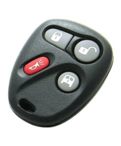 2003-2007 GMC Savana Van 1500 2500 4-Button Key Fob Remote (FCC: KOBLEAR1XT, P/N: 15752330)