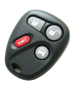 Alternative view of 2003-2007 GMC Savana Van 1500 2500 4-Button Key Fob Remote (FCC: KOBLEAR1XT, P/N: 15752330)