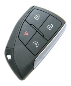 Alternative view of 2022-2023 Chevrolet Silverado 4-Button Smart Key Fob Remote (FCC: YGOG21TB2, P/N: 13548442, 13541260, 13560201, 13554095)